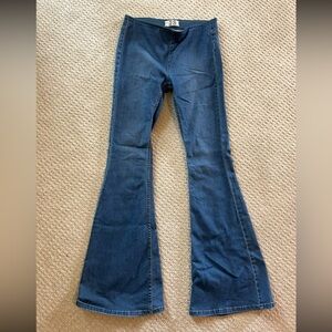 Free People Penny Pull-On Stretch Flare Jeans